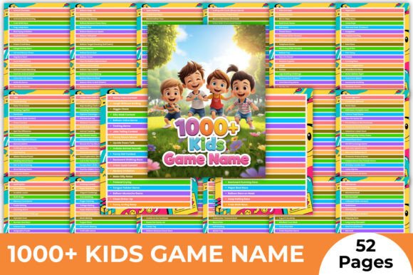 1000 Kids Game Names: Endless Play, Zero Planning