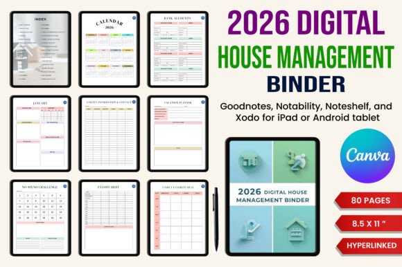 2026 Digital House Management Binder: The Central Operating System for Modern Household Coordination