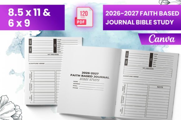 2026–2027 Faith Based Journal Bible Stud