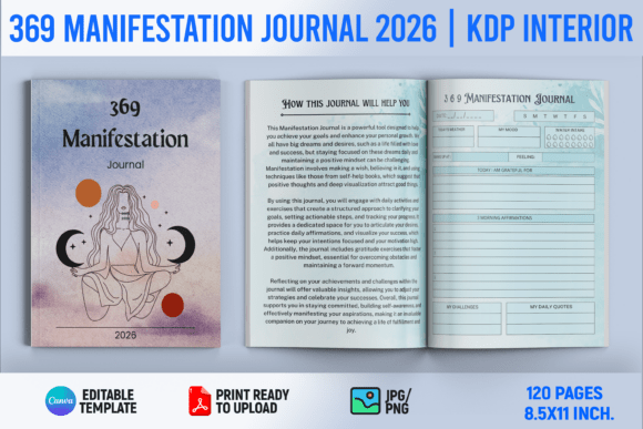 369 Manifestation Journal 2026