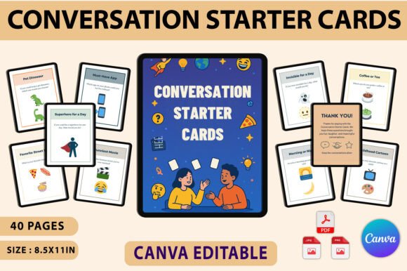 Conversation Starter Cards: Spark Real Connection