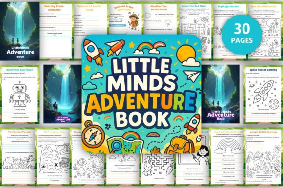 🔥 Little Minds Adventure Book