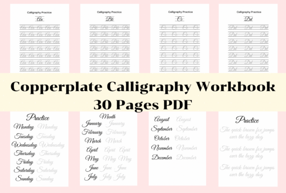 Mastery Through Method: How the Copperplate Calligraphy Workbook Builds Foundational Skill in Pointed Pen Script