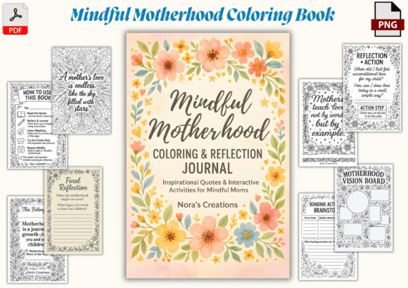 Mindful Motherhood Coloring Book