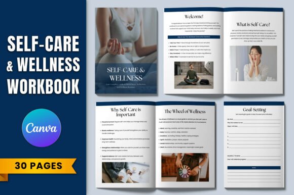 Self-Care Wellness Workbook: Your Practical Path to Sustainable Well-Being