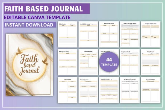 Transform Your Spiritual Practice with an Editable Faith Based Journal