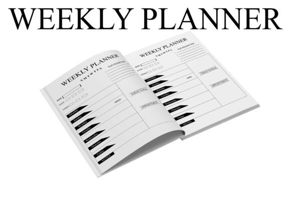 Weekly Planner 2026 Daily KDP Template
